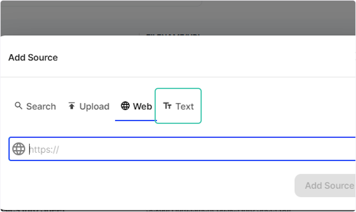 Click on Text
